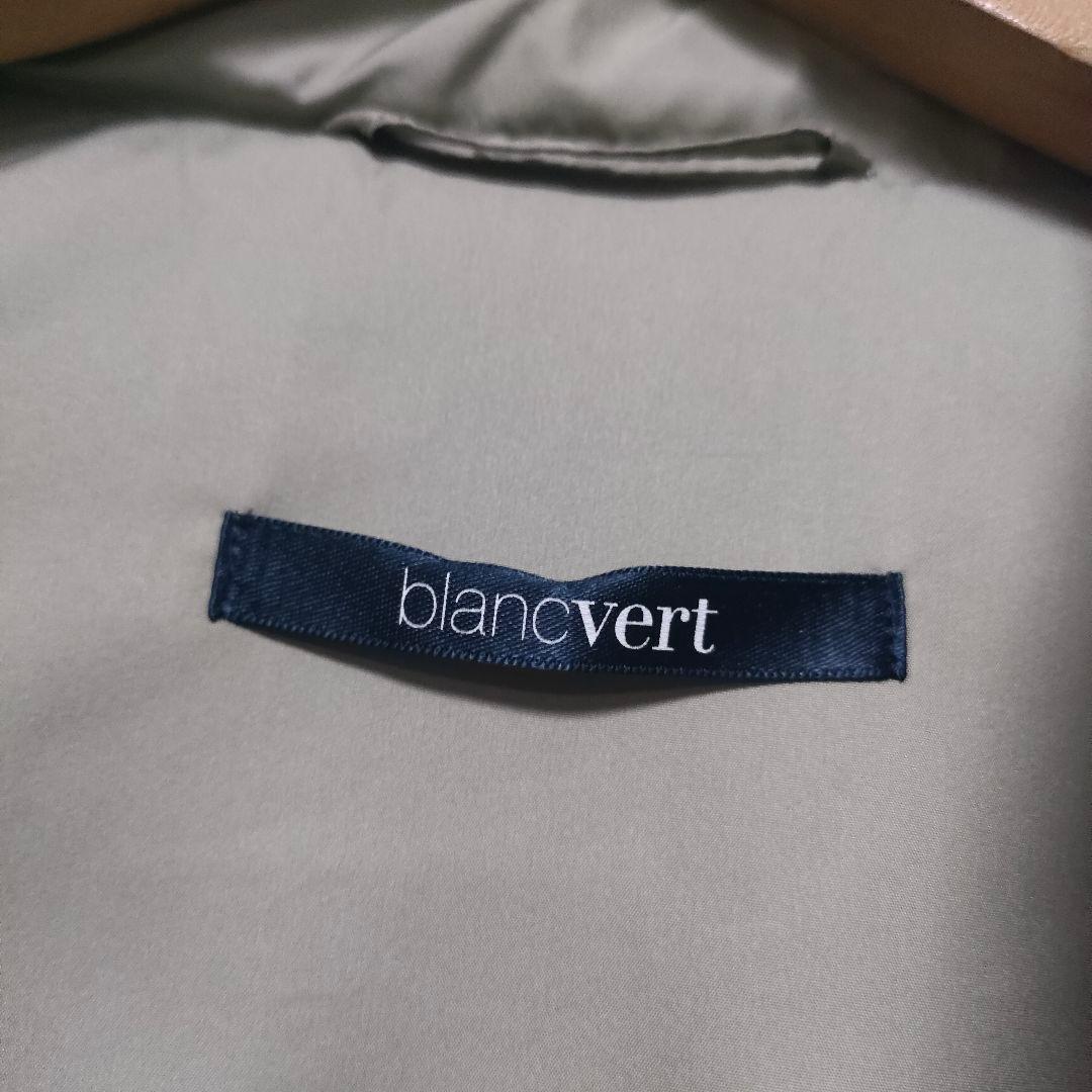 【美品】blancvert ブランベール 薄手 モッズコート