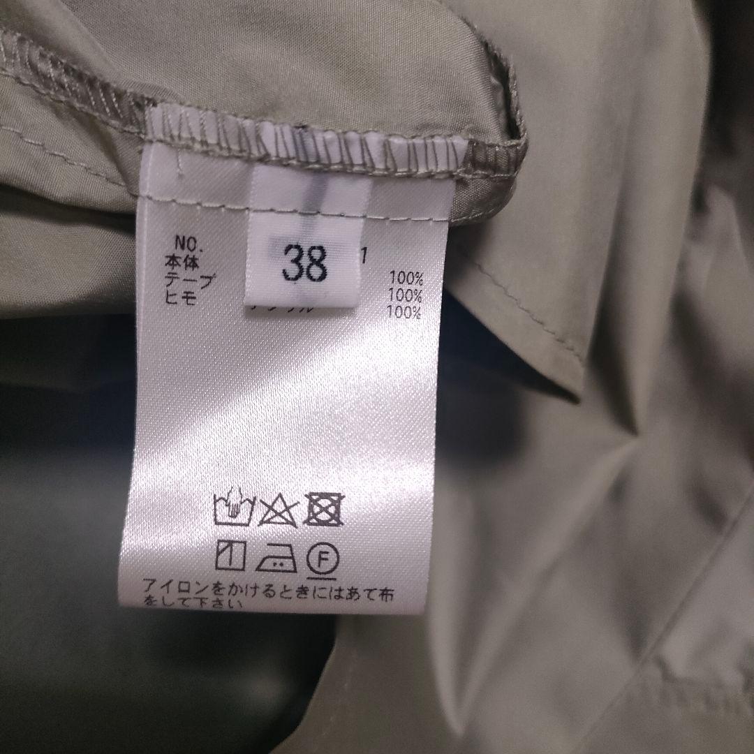 【美品】blancvert ブランベール 薄手 モッズコート
