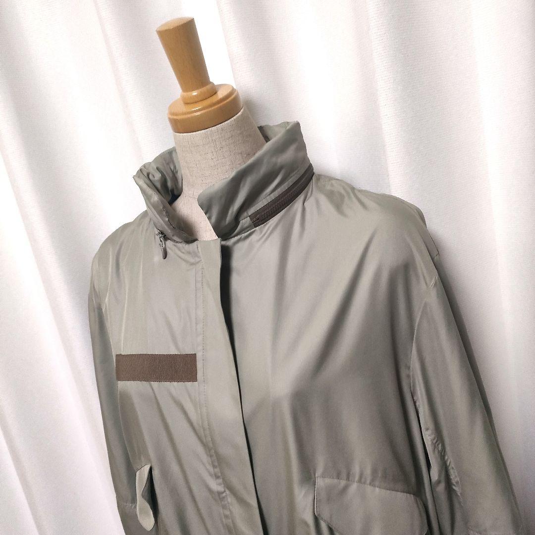 【美品】blancvert ブランベール 薄手 モッズコート