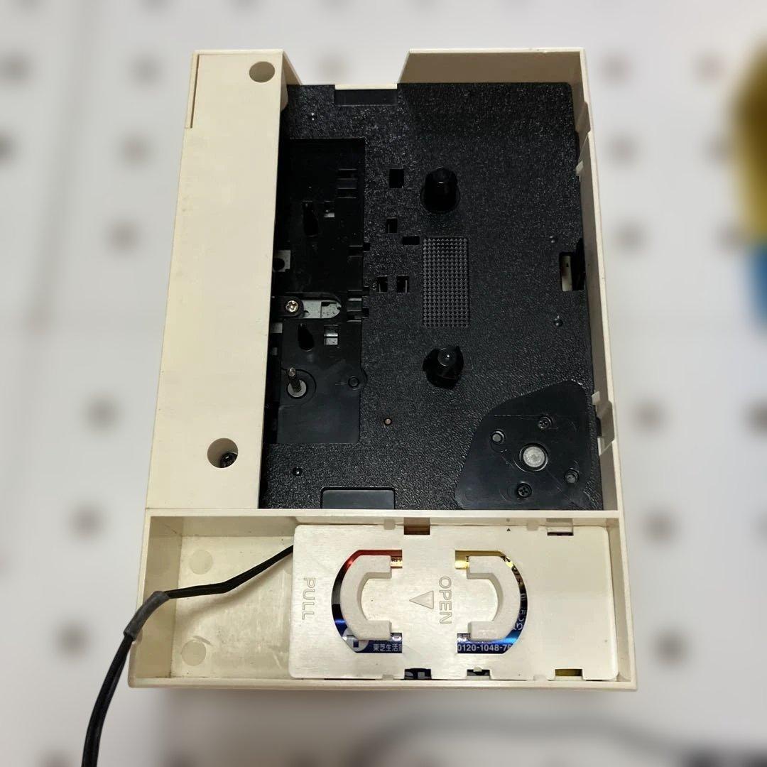 昭和レトロ　ポータブルカセットプレーヤー天空城LAPUTA現状品、ジャンク品扱い