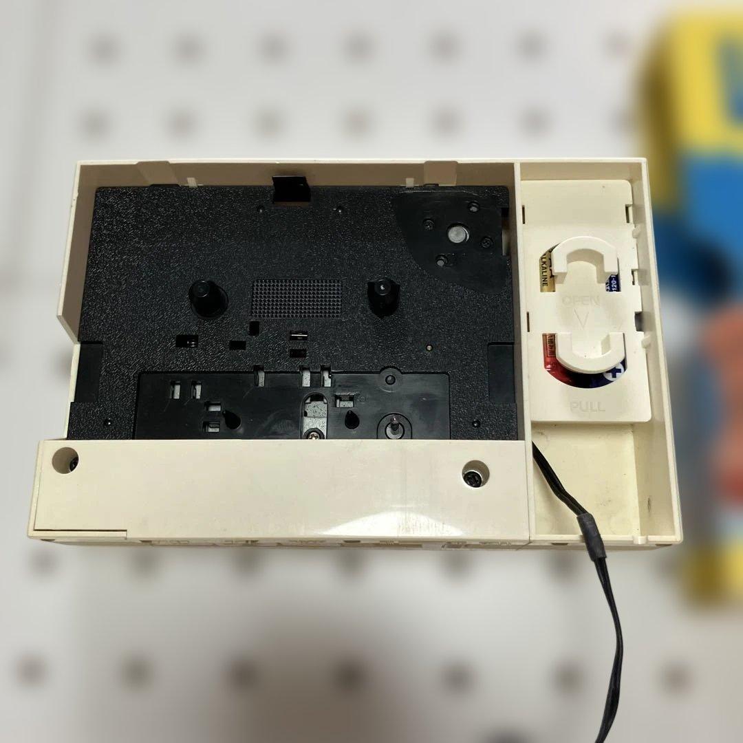 昭和レトロ　ポータブルカセットプレーヤー天空城LAPUTA現状品、ジャンク品扱い