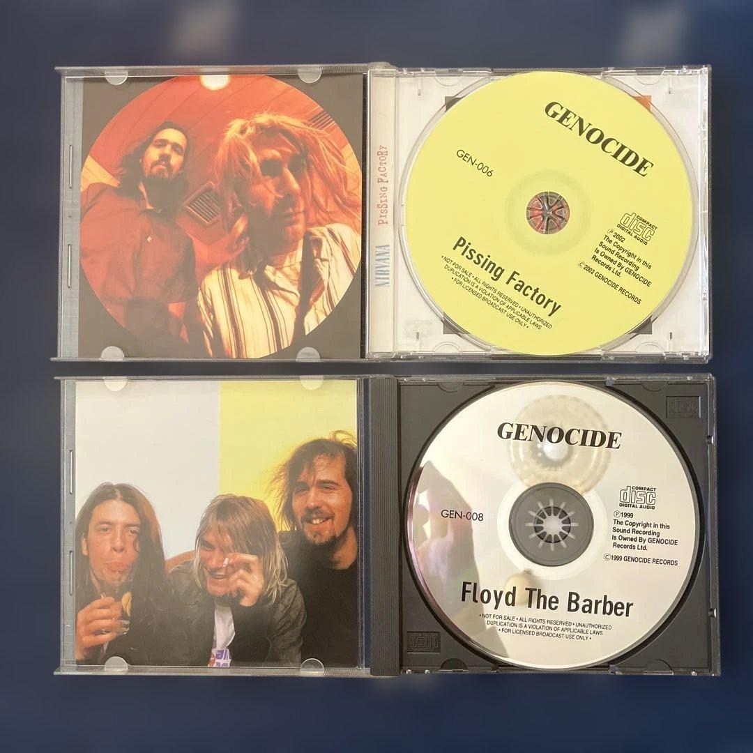 (希少)(状態良好) Nirvana レアライブ音源CD5枚セット