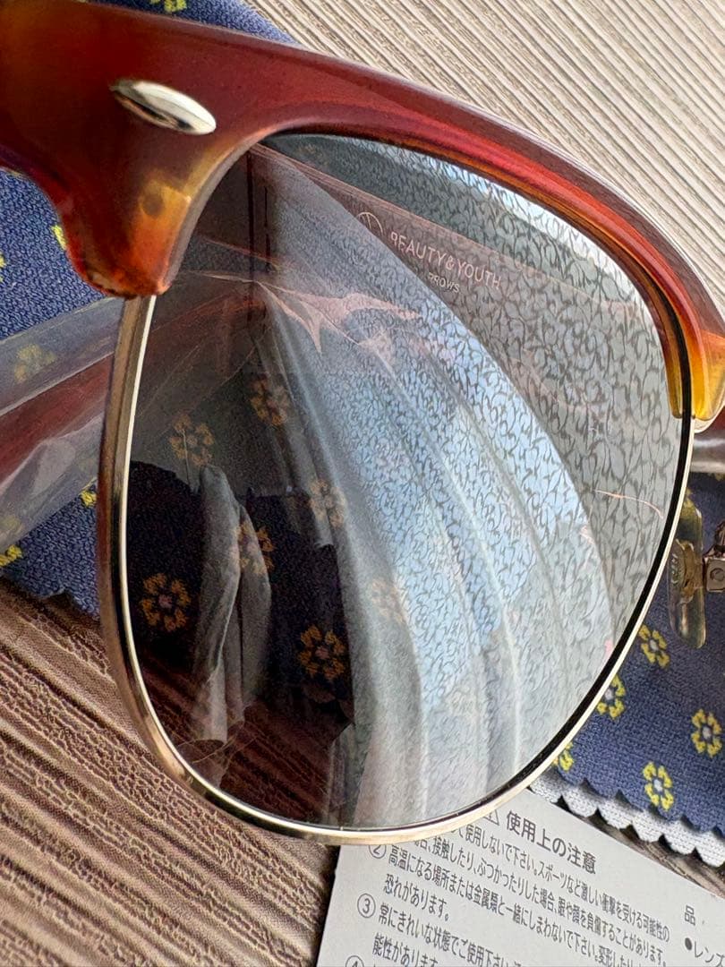 ユナイテッドアローズ　金子眼鏡　KANEKO OPTICAL サングラス　日本製