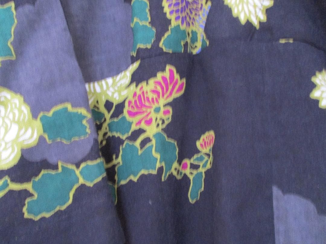 SOU・SOU 知多木綿 文（ぶん） 大帷　雲取りに菊