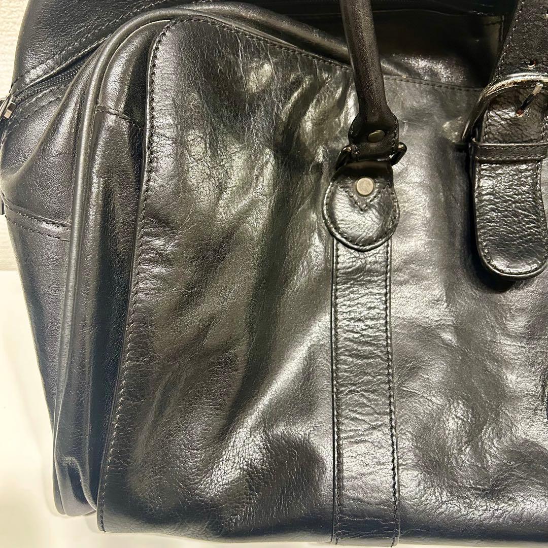 SNOBBIST スノビスト ボストンバッグ 2way レザー 本革　イタリア製
