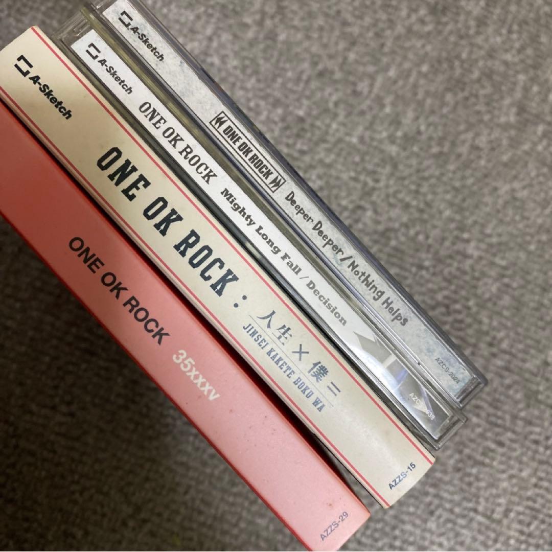 ONE OK ROOK 4点セット CD・DVD 中古品