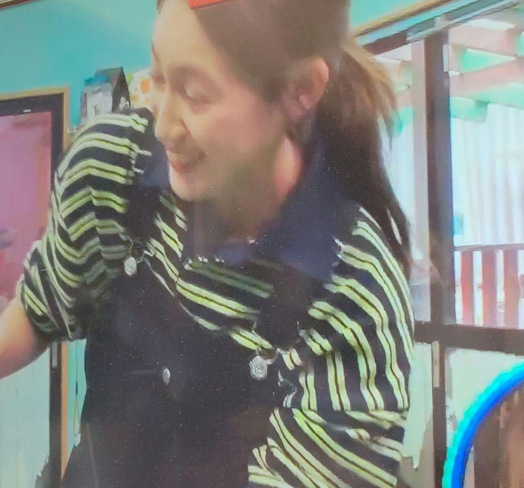 川口春奈着用　ポロシャツ　衣装　メゾンスペシャル　ユニセックス　フリーサイズ