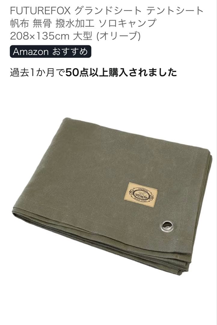 たけ　BDK-79 ソロベース+futurefox グランドシート