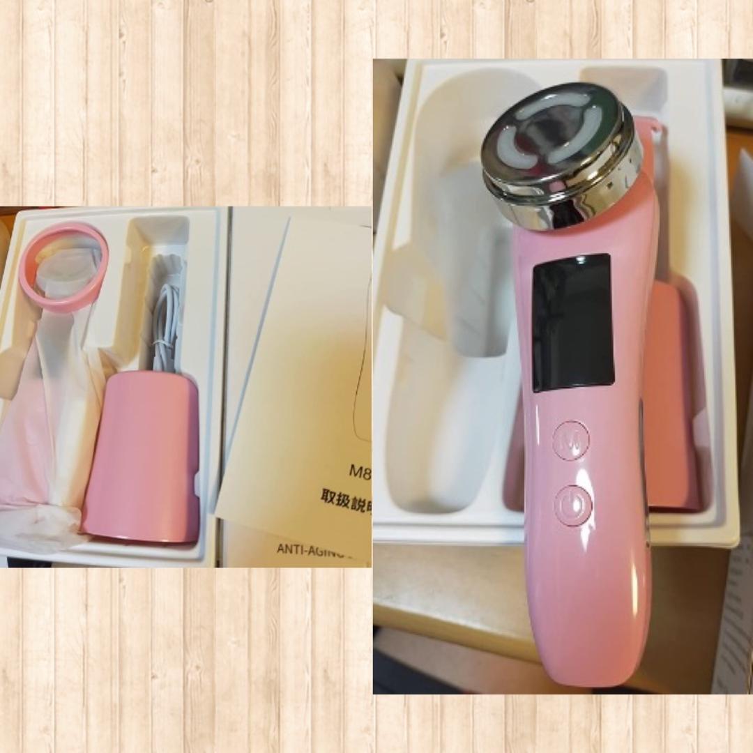❤エステサロンの本格肌ケアを毎日ご自宅で♪❤8in1超多機能☆美顔器