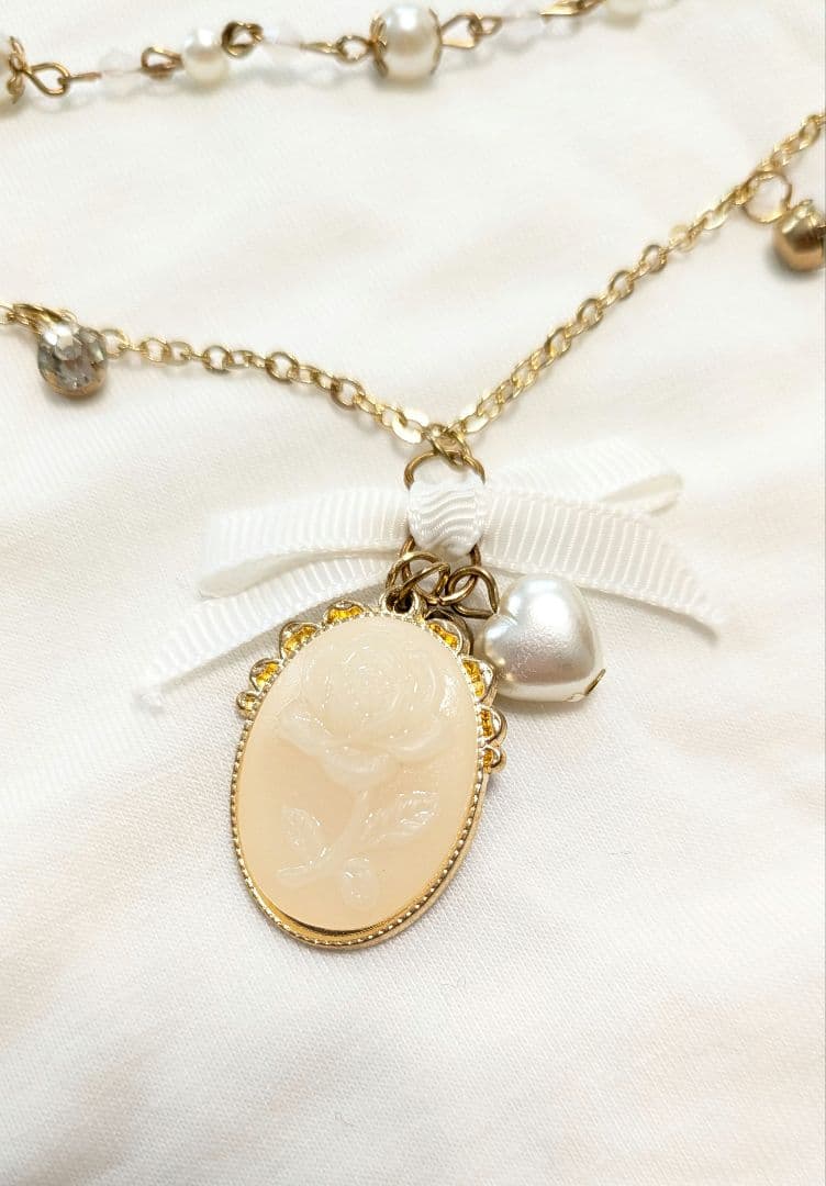 【タグ付き未使用品】LIZLISA　チャー厶付き　キャミソール