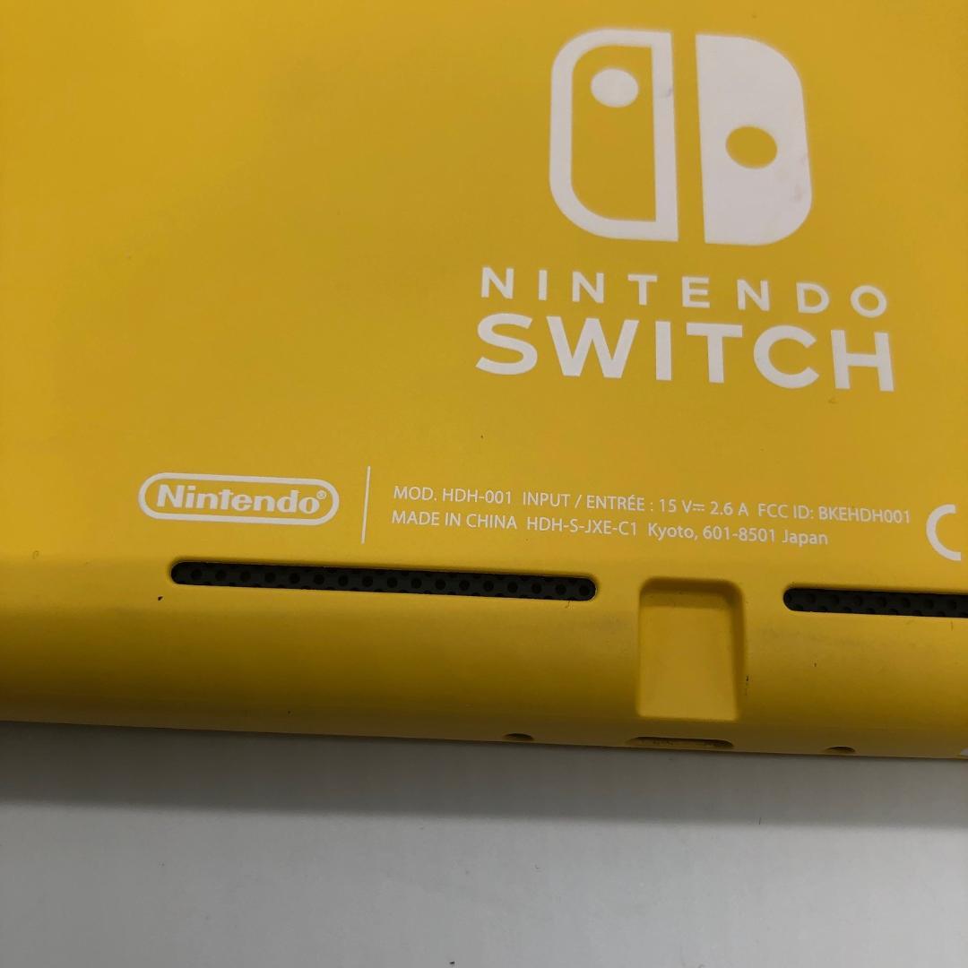 ジャンク品 Nintendo Switch Lite 本体 イエロー