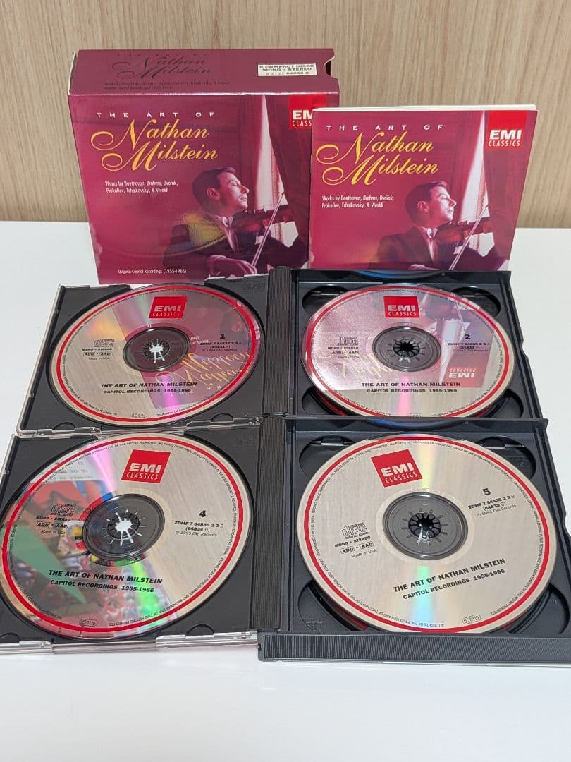 THE ART OF NATHAN MILSTEIN（ナサン・ミルシテイン）CD