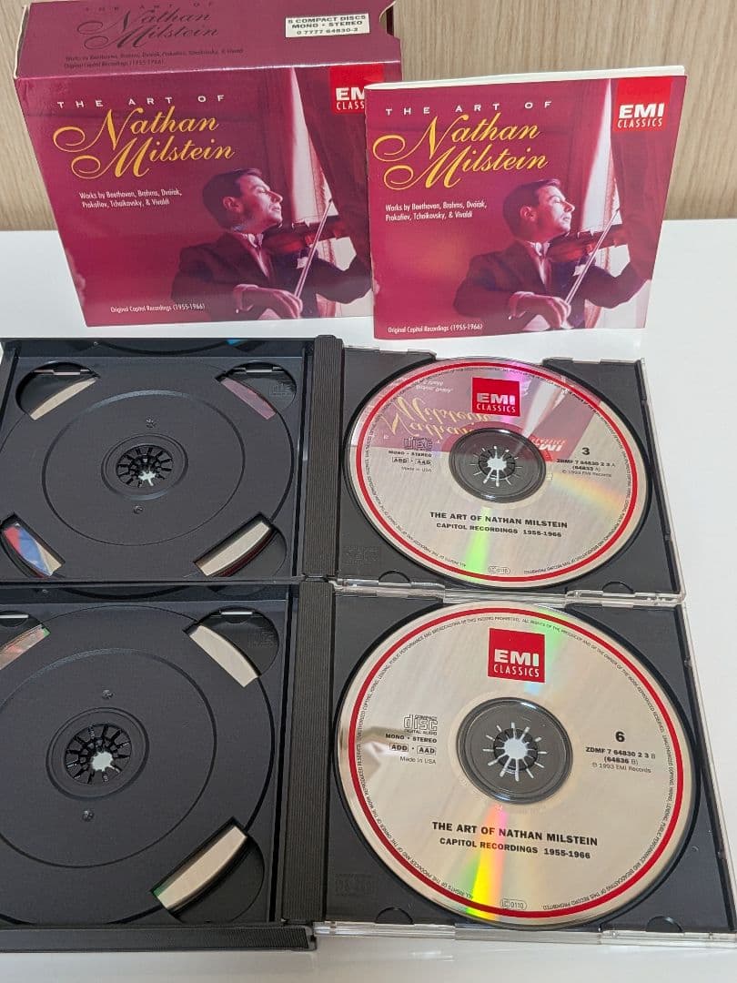 THE ART OF NATHAN MILSTEIN（ナサン・ミルシテイン）CD