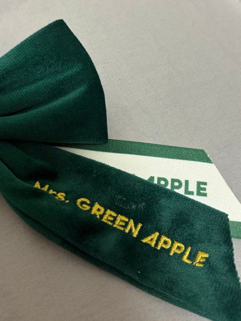 ミセス Mrs. GREEN APPLE リボン ハーモニー Harmony 緑