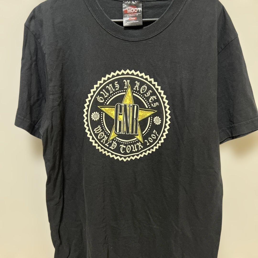 希少Guns N' Roses ワールドツアー 2007 Tシャツ Lサイズ