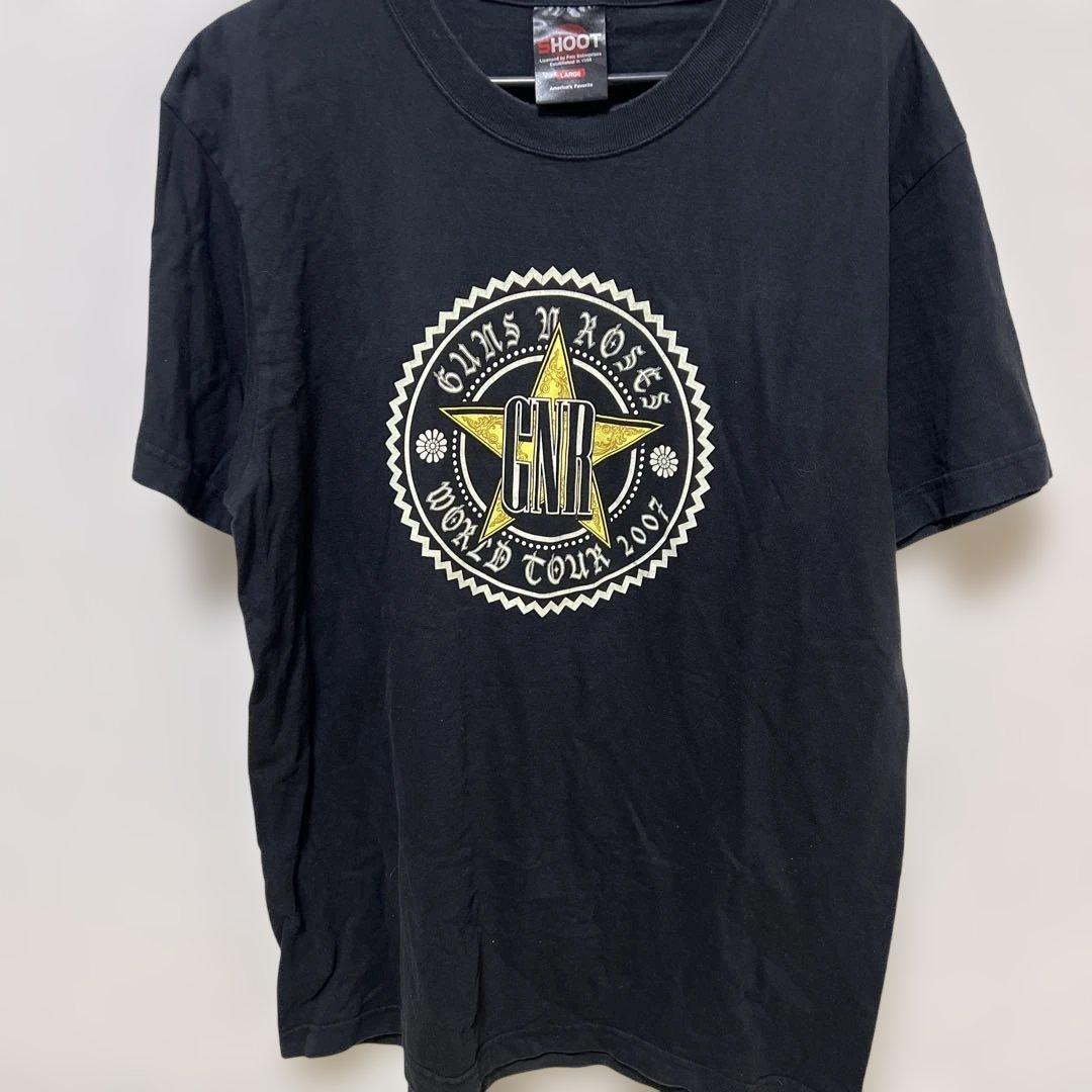 希少Guns N' Roses ワールドツアー 2007 Tシャツ Lサイズ