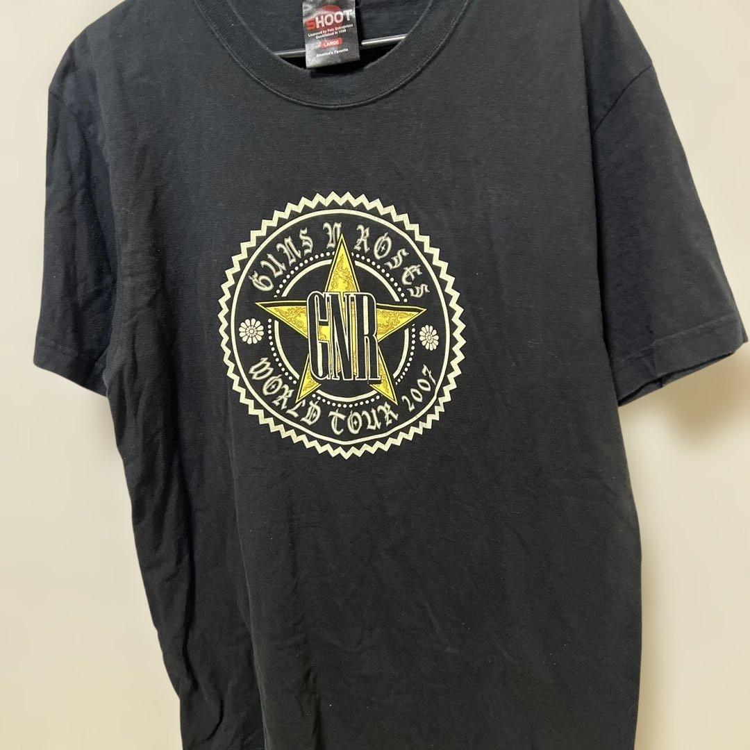 希少Guns N' Roses ワールドツアー 2007 Tシャツ Lサイズ