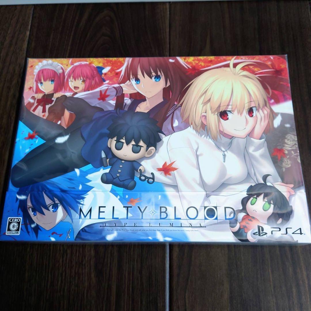 新品未開封 PS4 初回限定盤 MELTY BLOOD: TYPE LUMINA