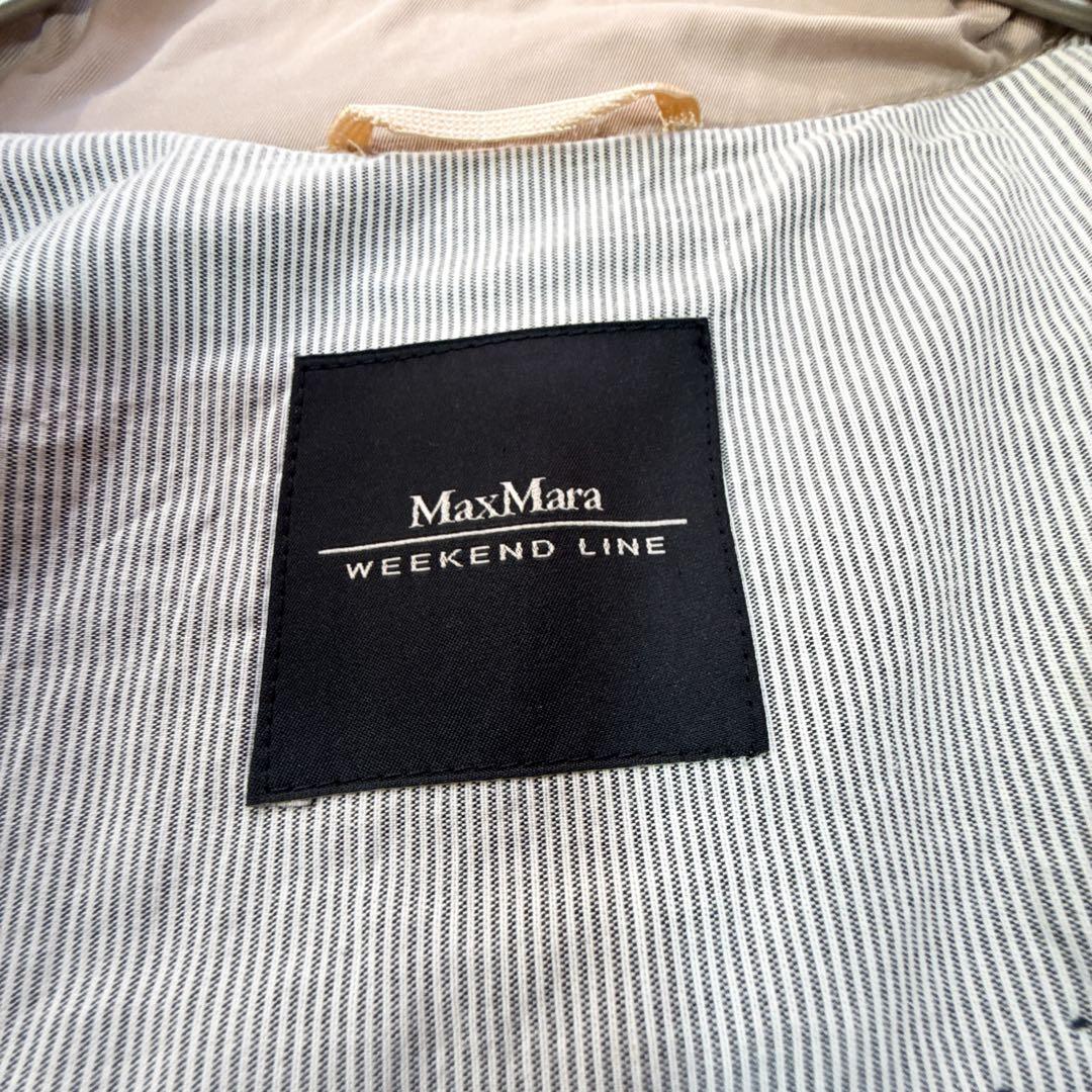 美品 MaxMara WEEKEND ショートトレンチコート ベルト ベージュ