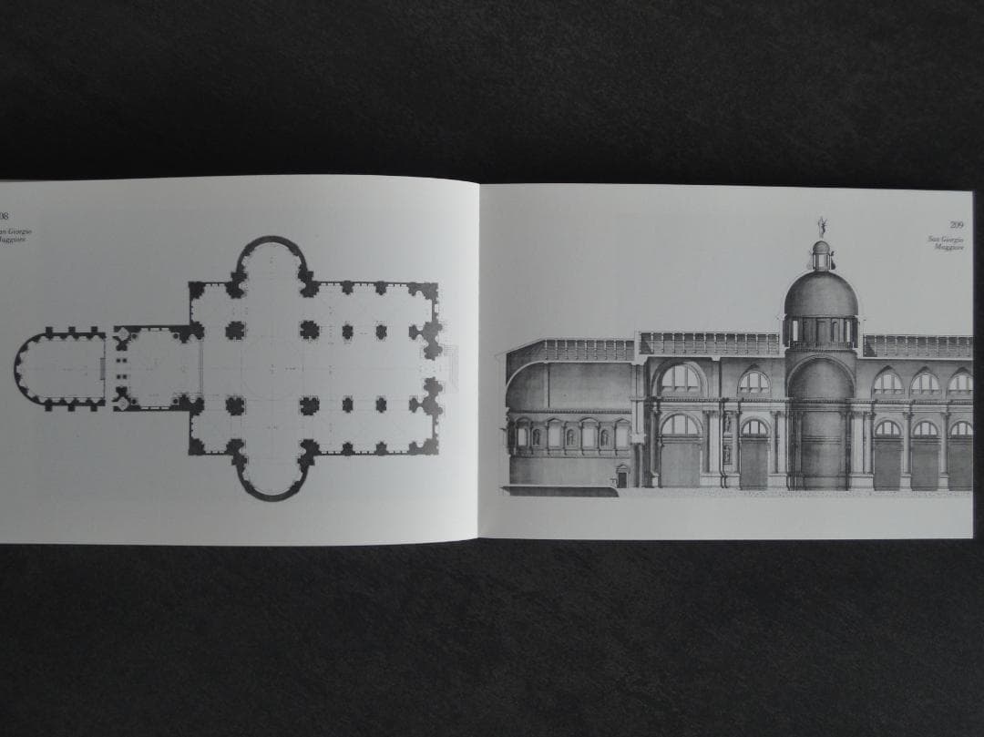 パッラーディオ Palladio の建築35作品の写真と詳細な図面