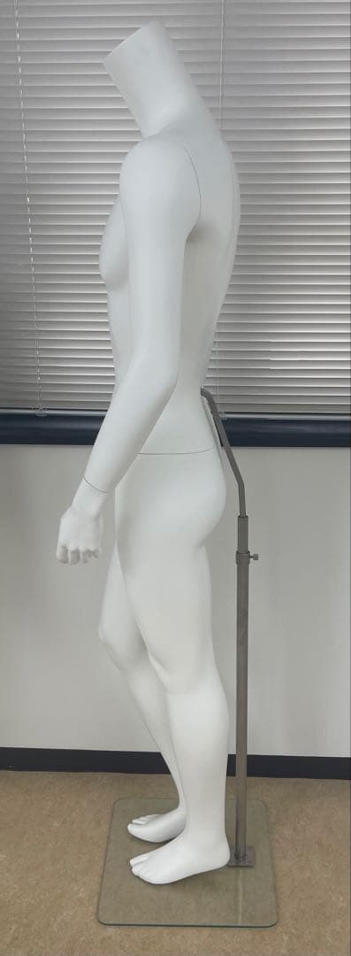 有名アパレル使用 全身メンズマネキン（送料込）　 一人で着せ替え楽ちん仕様