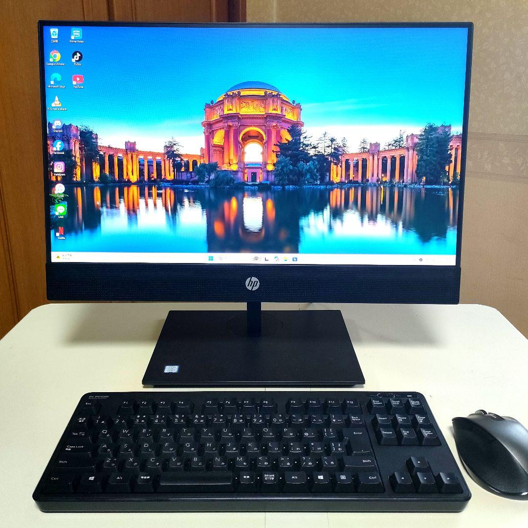 HP 液晶一体型PC 爆速NVMe SSD／Win11Pro／Offce2024