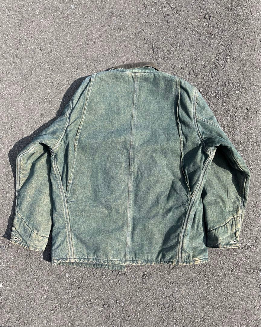 carhartt 星タグ ミシガン チョアコート ダークグリーン