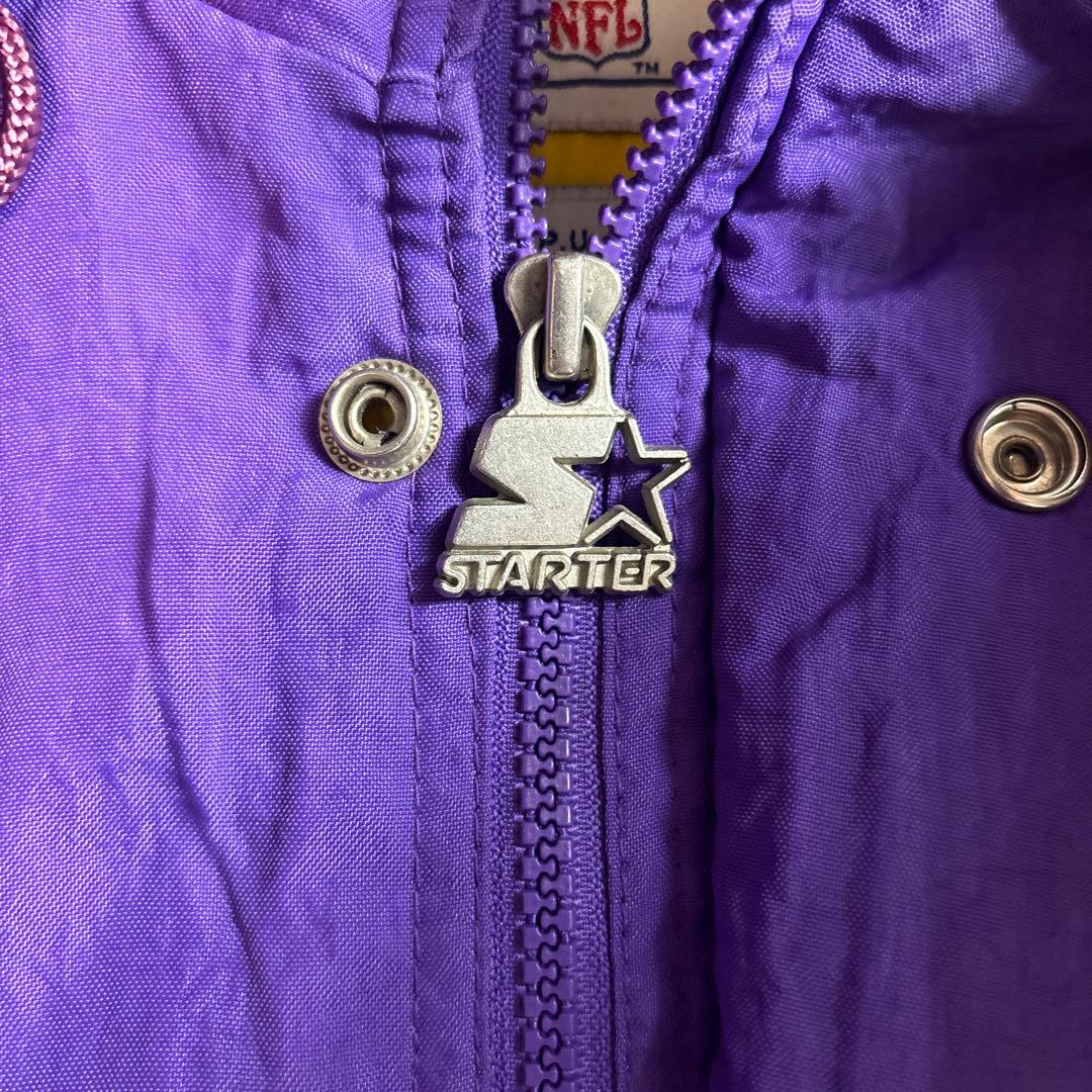 スターター starter NFL vikings ブルゾン 肉厚 ジャケット