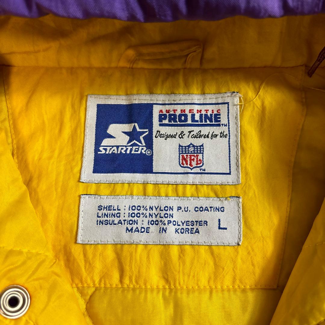 スターター starter NFL vikings ブルゾン 肉厚 ジャケット