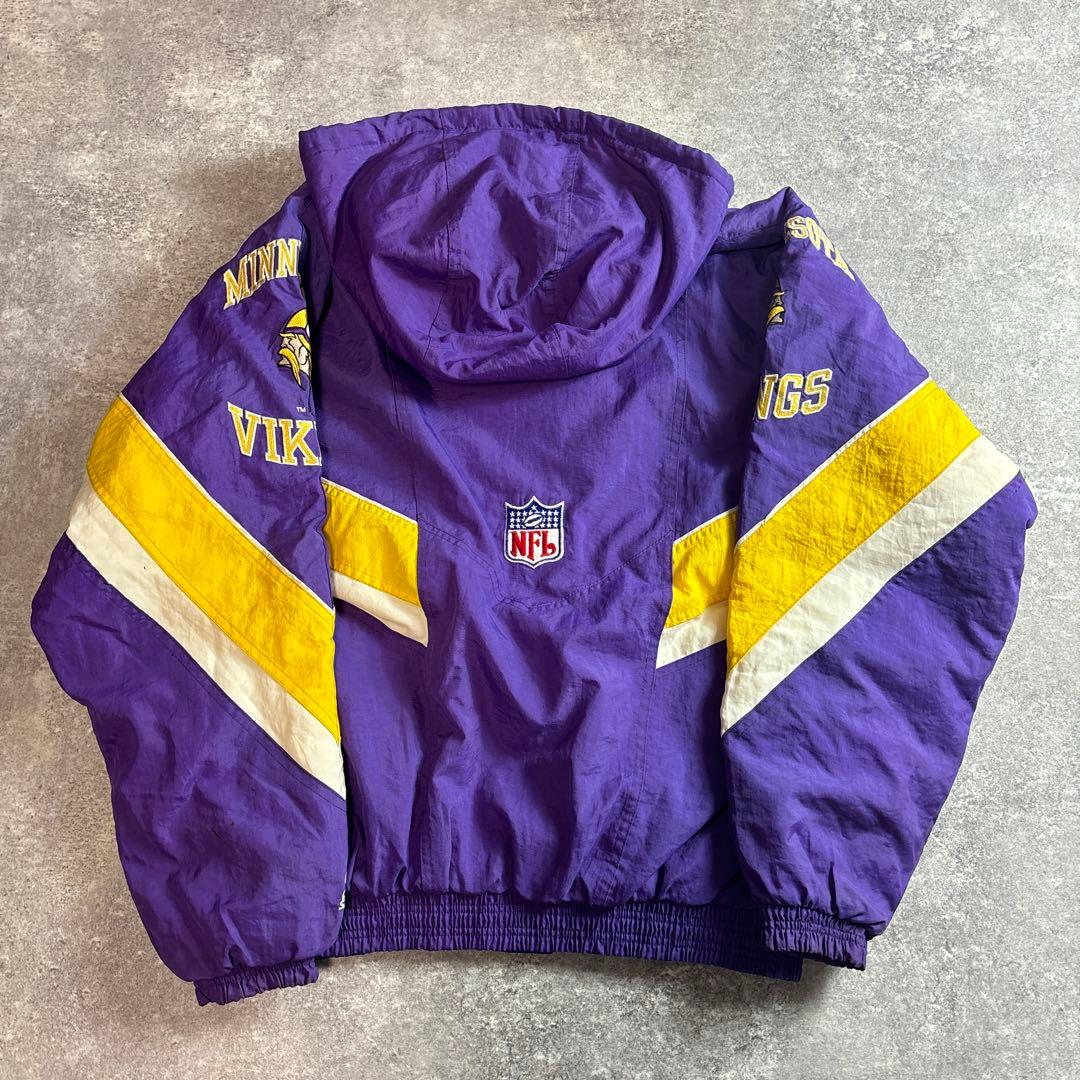 スターター starter NFL vikings ブルゾン 肉厚 ジャケット
