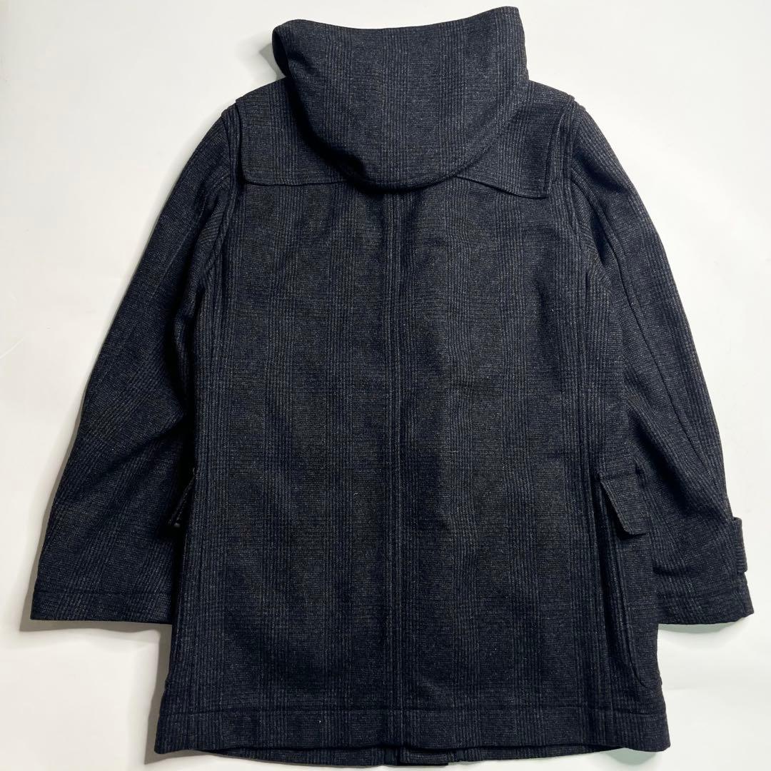 J.PRESS ジェイプレス カシミヤ グレンチェック ダッフルコート L 美品