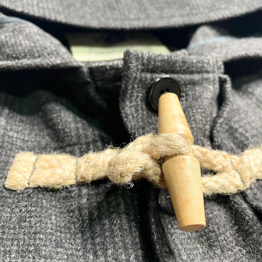 J.PRESS ジェイプレス カシミヤ グレンチェック ダッフルコート L 美品