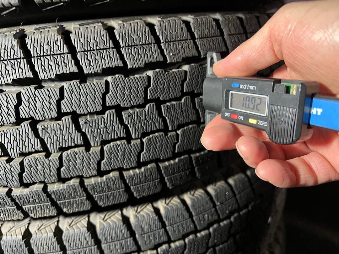 ②バリ溝 2023年製 155/80R14 4本 グッドイヤー スタッドレス
