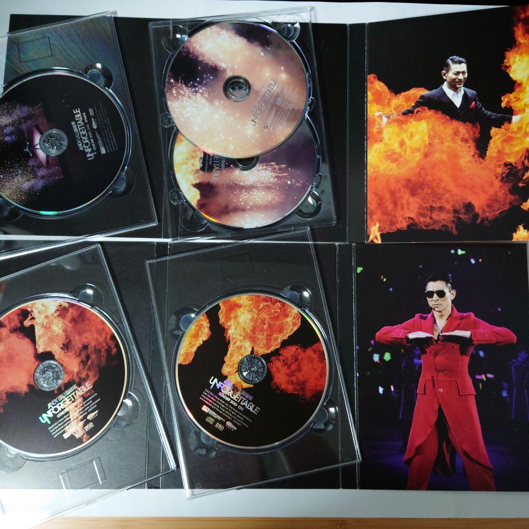 ANDY LAU UNFORGETTABLE 3DVD+2CD 劉 徳華