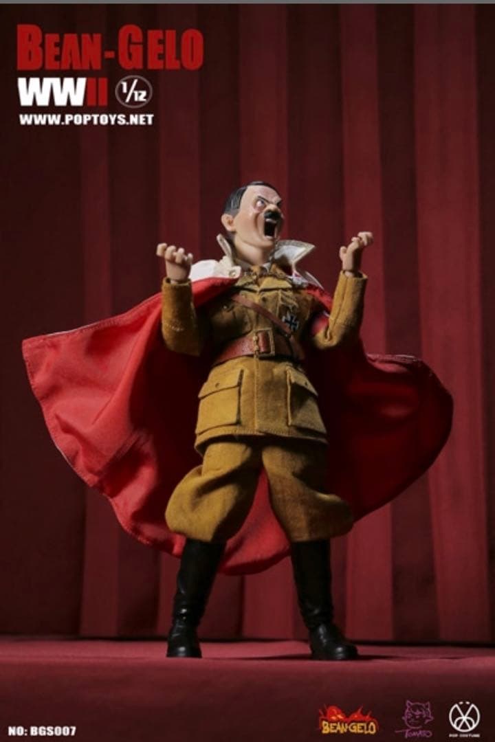 Bean-Gelo WW2 ドイツ軍 総統 演説版 1/12スケールフィギュア