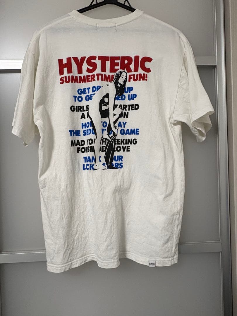 【値下げ】ヒステリックグラマー　ヒスガールロゴ入りTシャツ