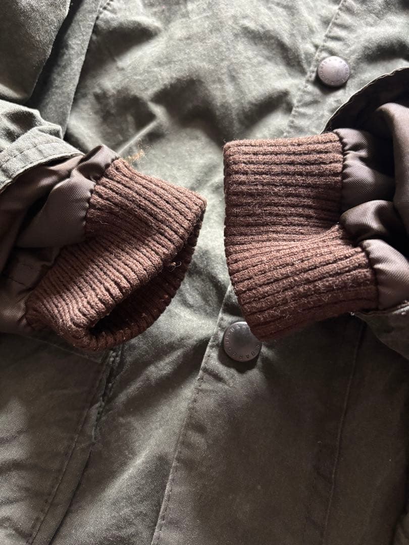 ライナー付 Barbour × BEAMS F 別注 BEDALE ウォッシュド