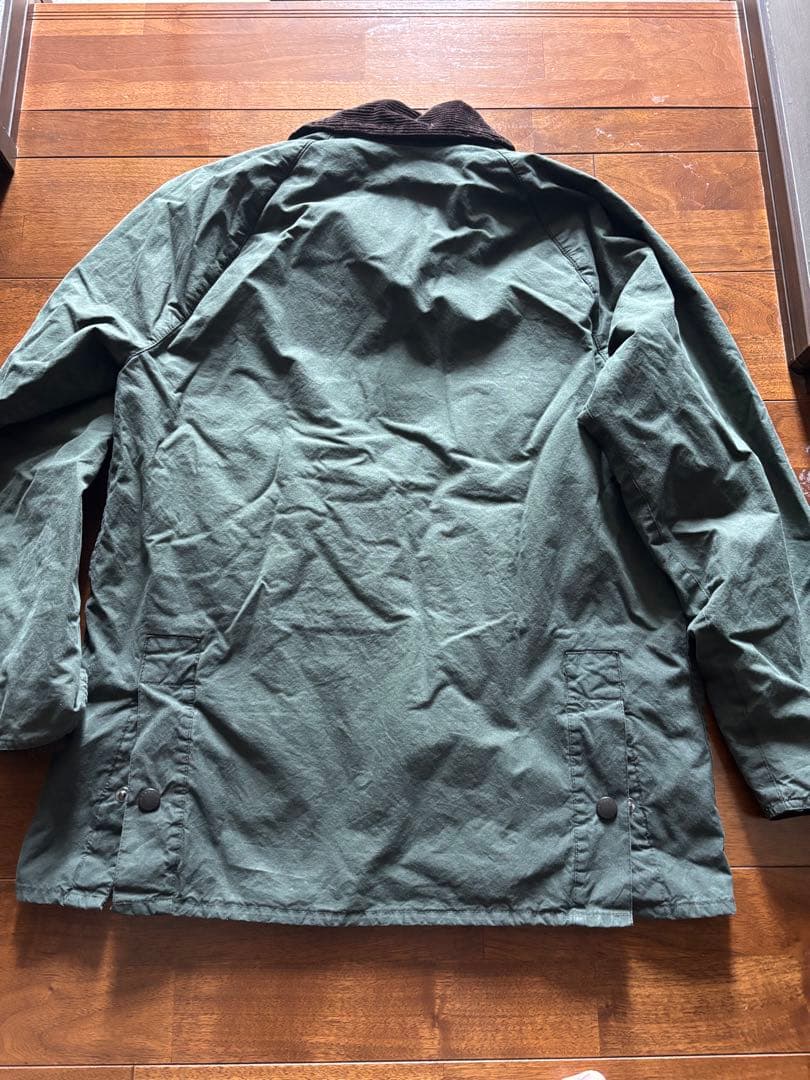 ライナー付 Barbour × BEAMS F 別注 BEDALE ウォッシュド