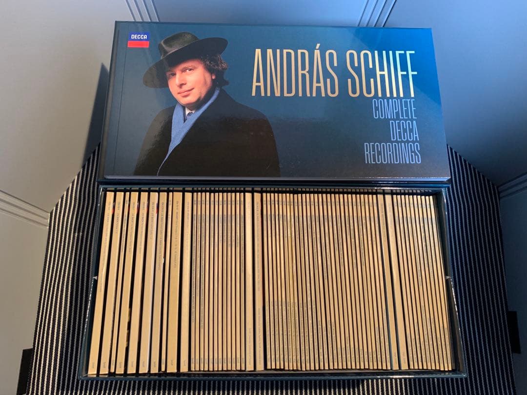 【美品】アンドラーシュ・シフ／デッカ録音全集（78CD）ピアノ クラシックBOX
