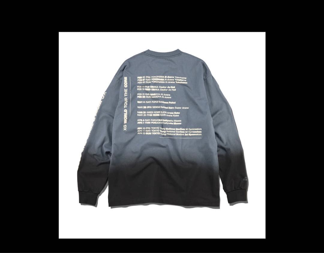 XG THE CORE ツアーグッズ　ロンT