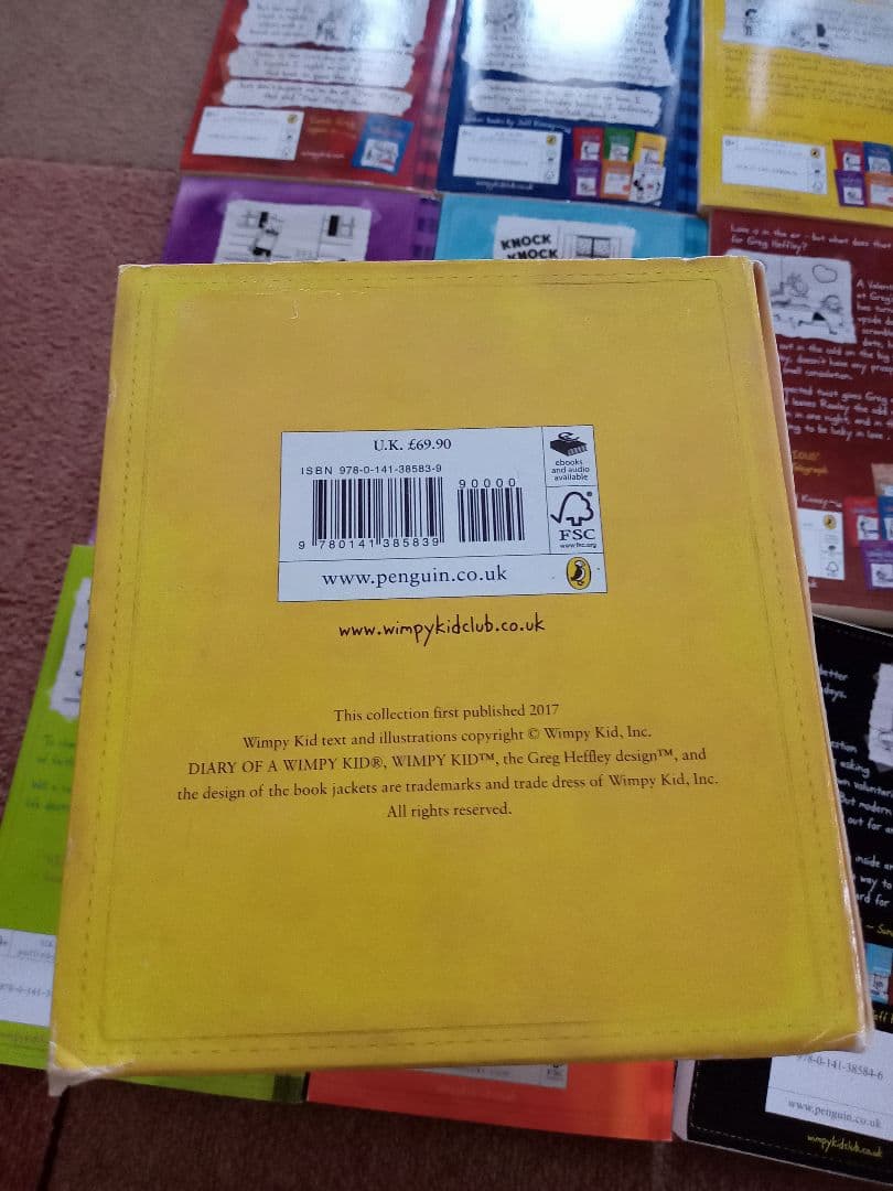 DIARY of a Wimpy Kid COLLECTION 1冊欠品
