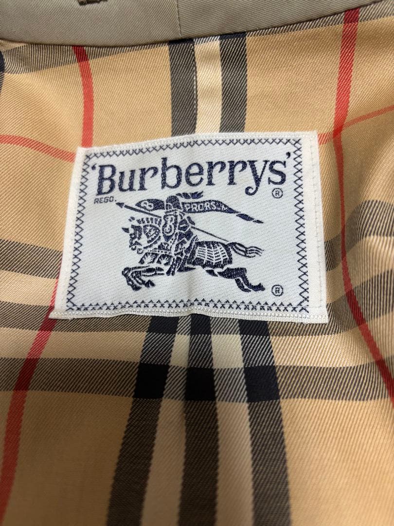 Burberrys ベージュ 美品トレンチコート　バルマカーン