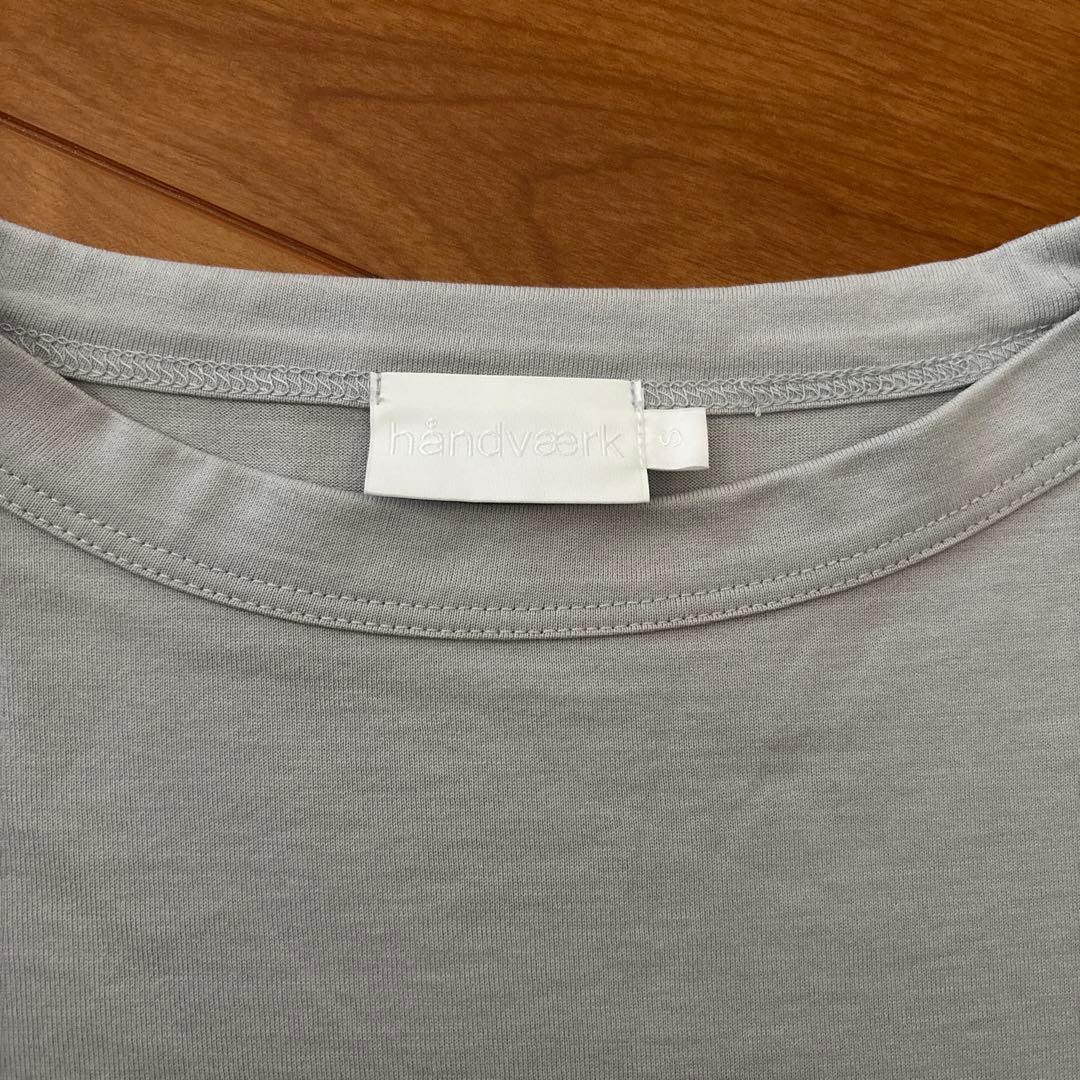 sale[極美品]ハンドバーク　七分袖Tシャツ