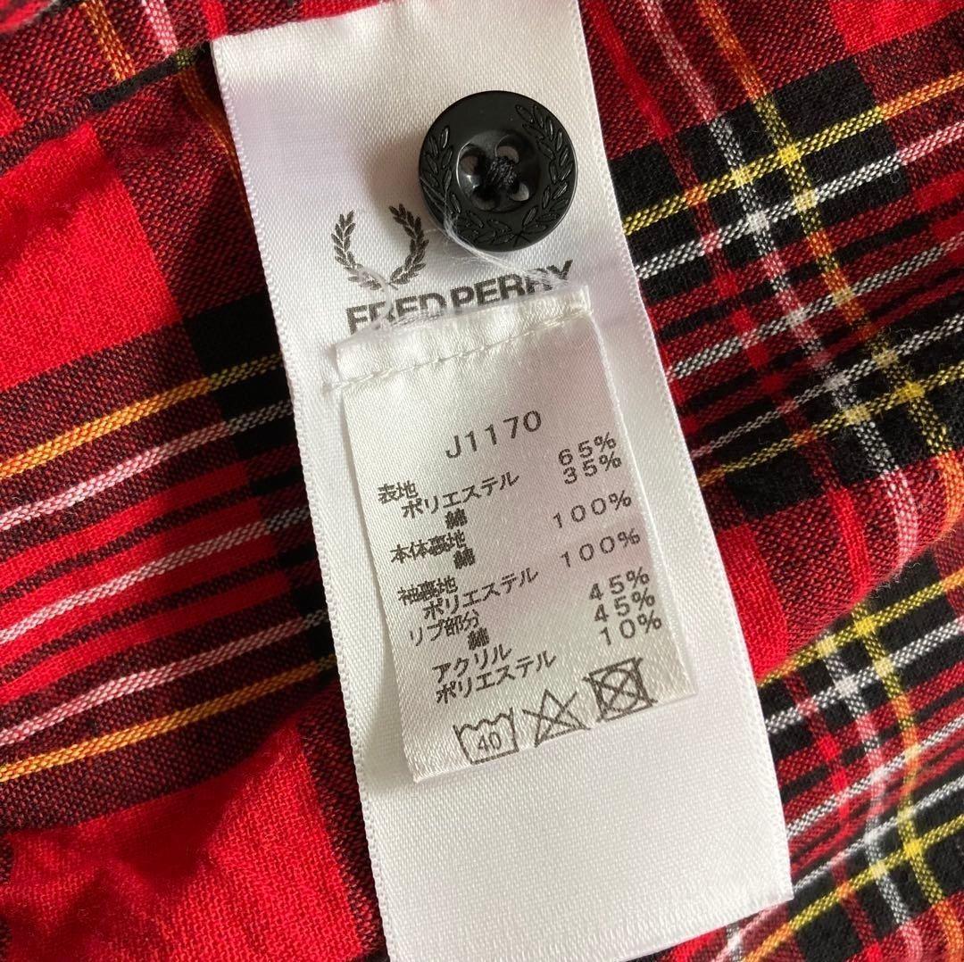 【FRED PERRY】 フレッドペリー スイングトップ イングランド製 刺繍