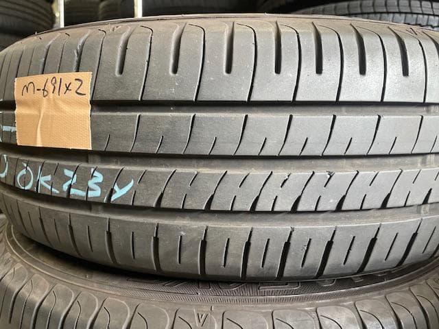 2本　バリ山　195/65Ｒ15　ダンロップ　エナセーブEC204 送料無料