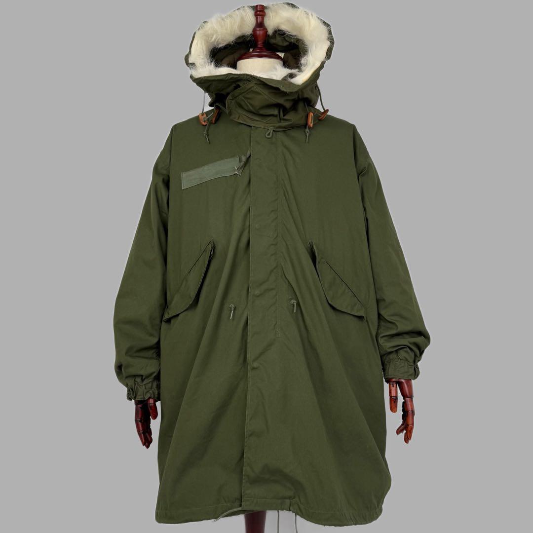 美品 米軍実物 M 70s 80s M-65 フィッシュテール フルセット