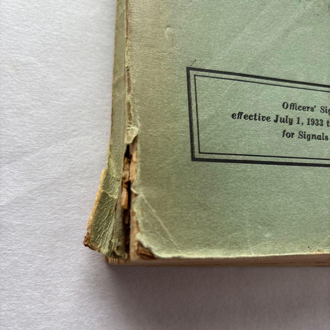 【洋書・海軍】米国海軍および海兵隊の将校名簿 1933年 米国海軍省発行