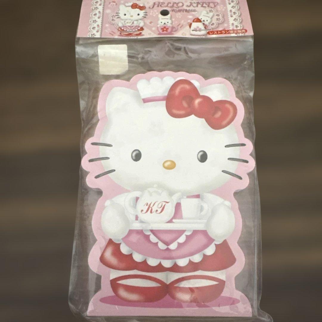 ❤*中様 新品♡サンリオ ハローキティ レストラン限定 ウェイトレス ダイカット