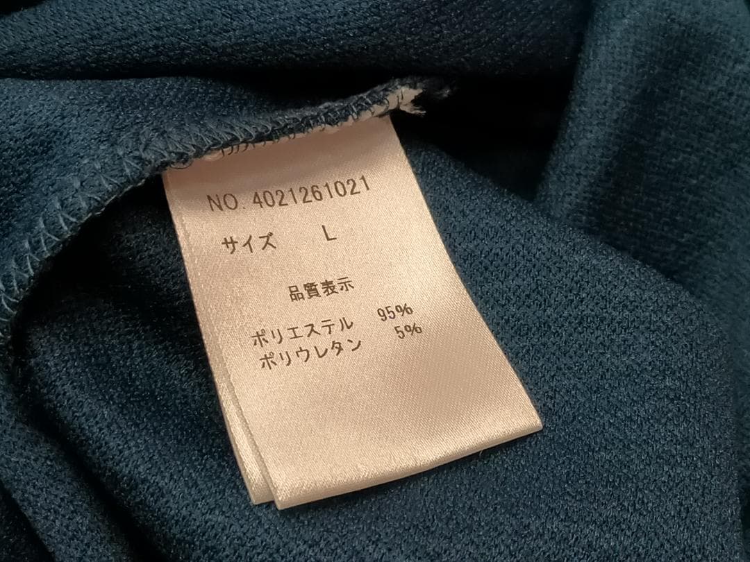 GARNIER VネックTシャツ 2枚セット （生地・柄が異なります。）