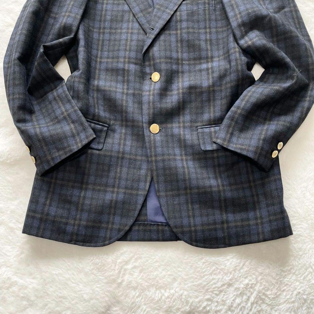 【希少美品】60〜70's VAN 　jacket 紺ブレ　金ボタン　チェック